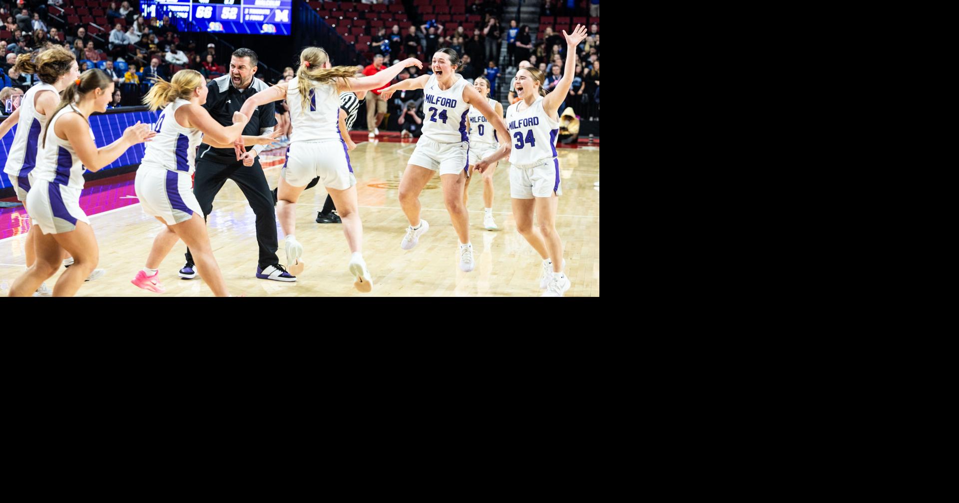 Milford basketball takes first C-1 title, not long after volleyball on ...