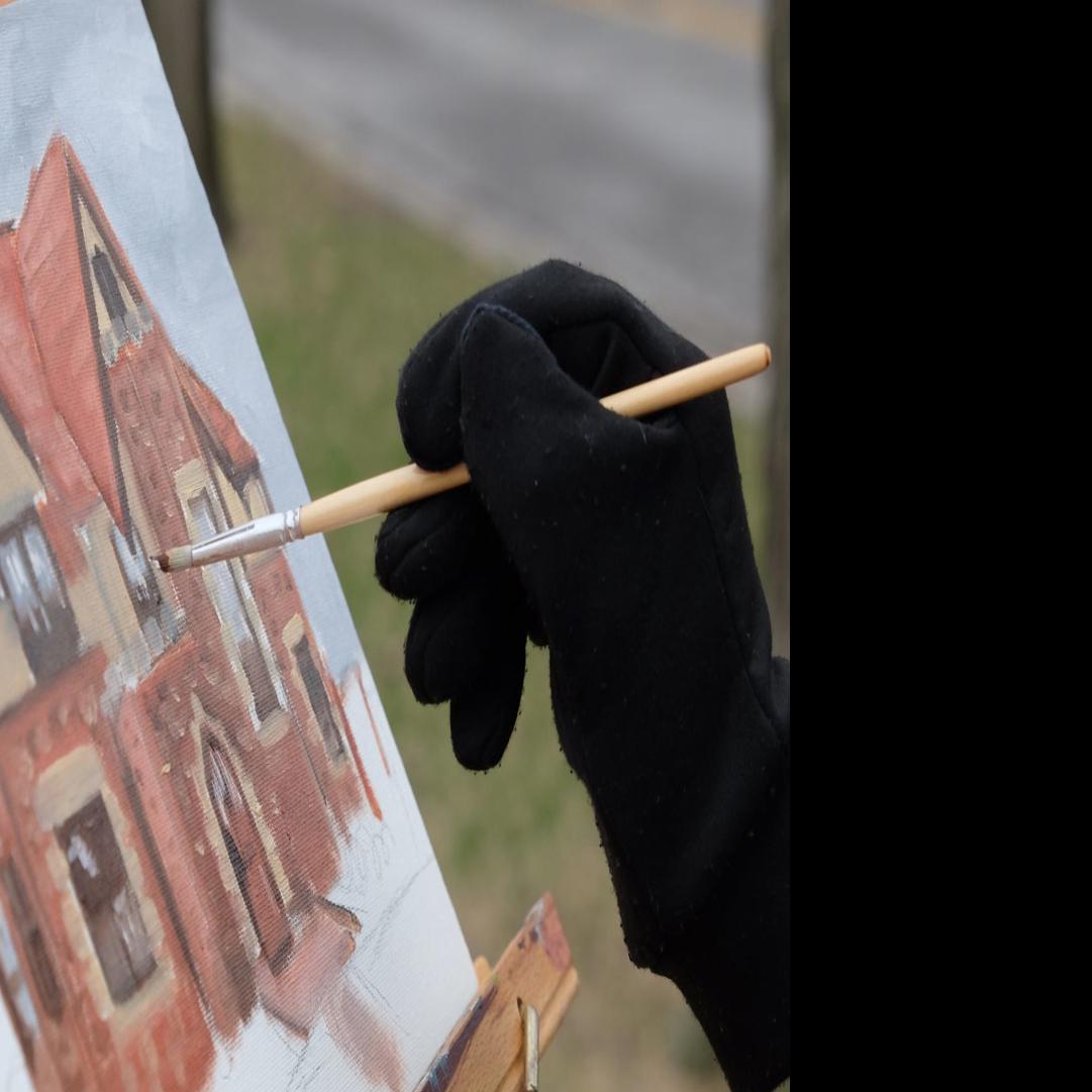 Stuck At Home Creighton Art Student Uses Neighborhood As Studio