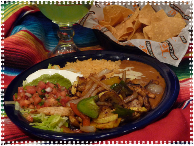 lunch fajitas