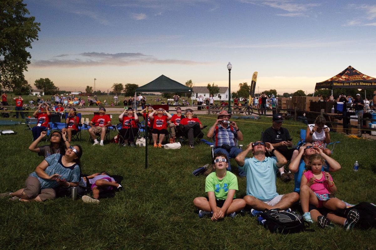 Photos Two years ago, a total solar eclipse crawled across Nebraska