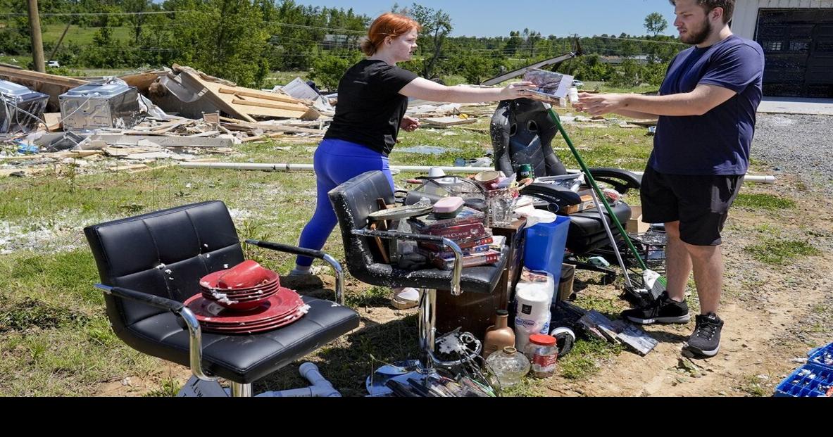 Tornadoes leave Kentucky family homeless for a 2nd time