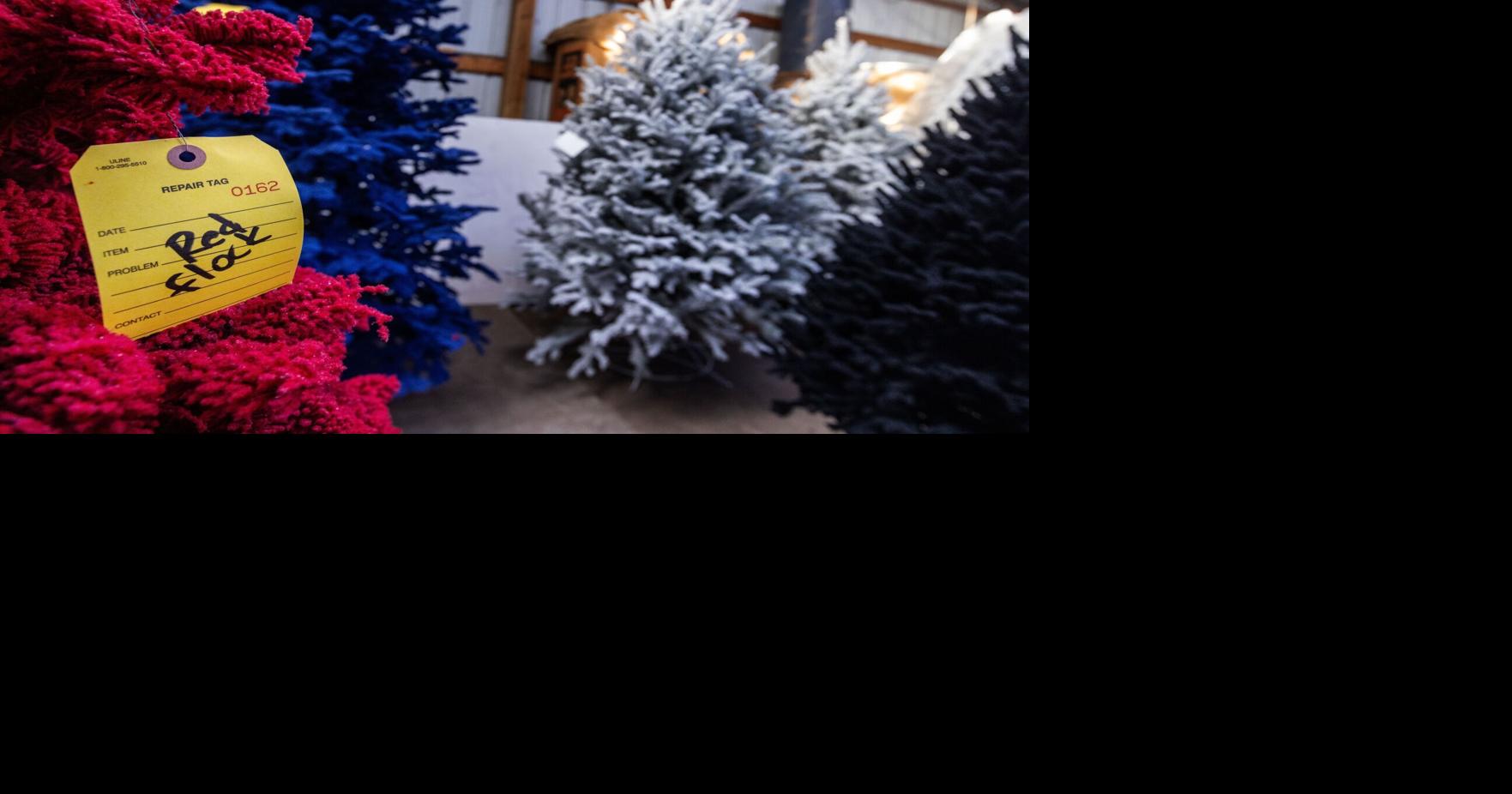 Hot pink Christmas tree? Omaha farmers market finds more folks wanting