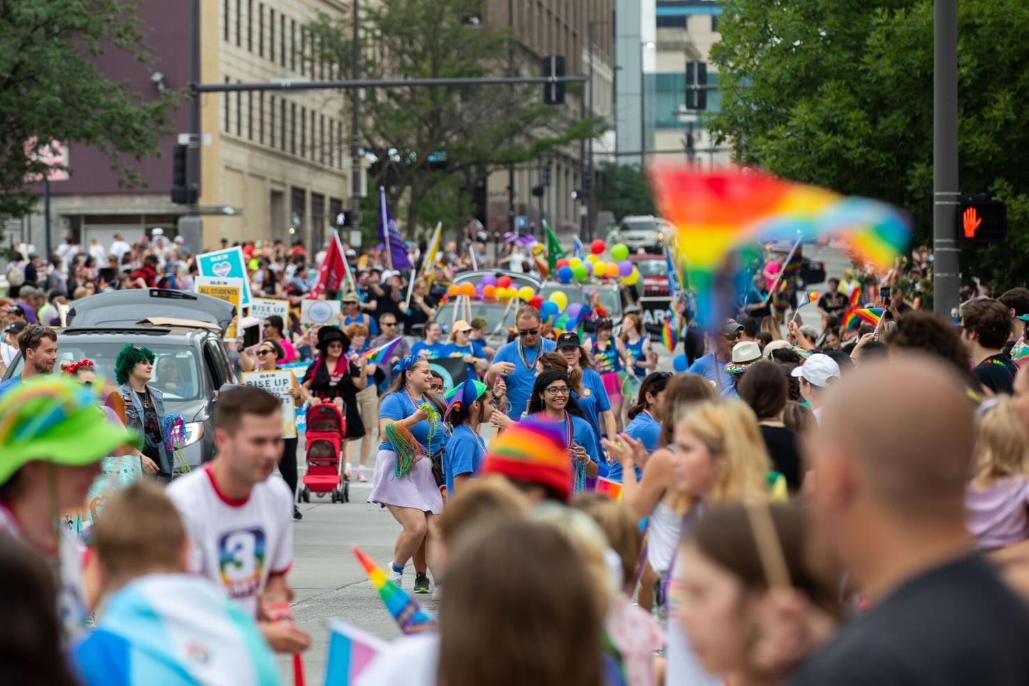 Photos 2022 Pride parade in downtown Omaha