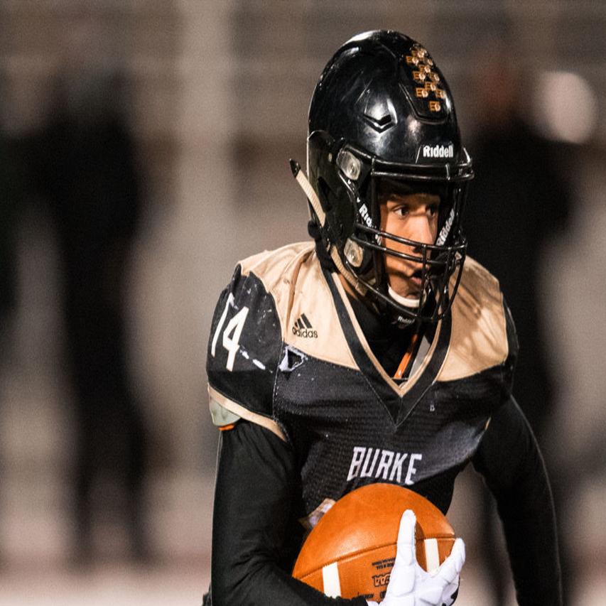 Class A James Burks Scores Three Touchdowns To Help Omaha Burke
