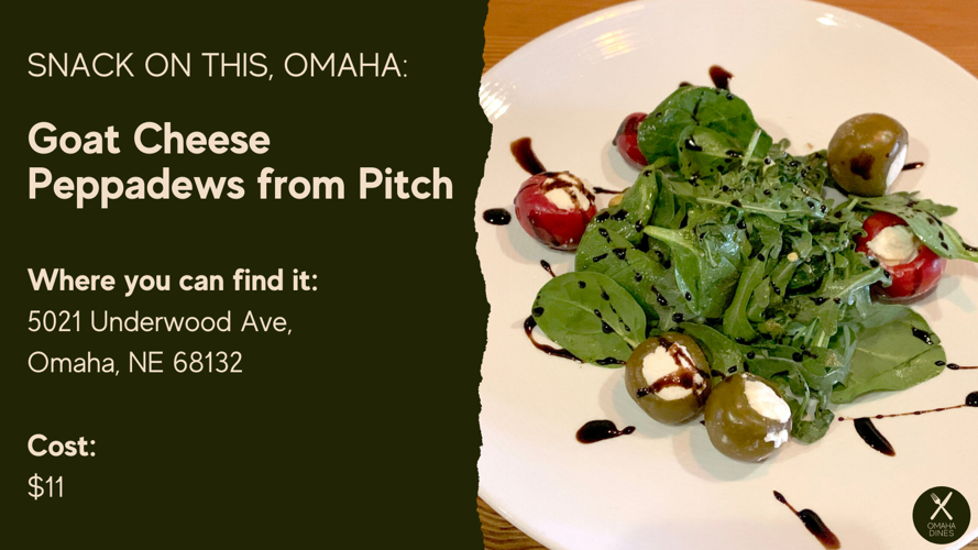 Snack on This, Omaha: Pitch's Goat Cheese Peppadews