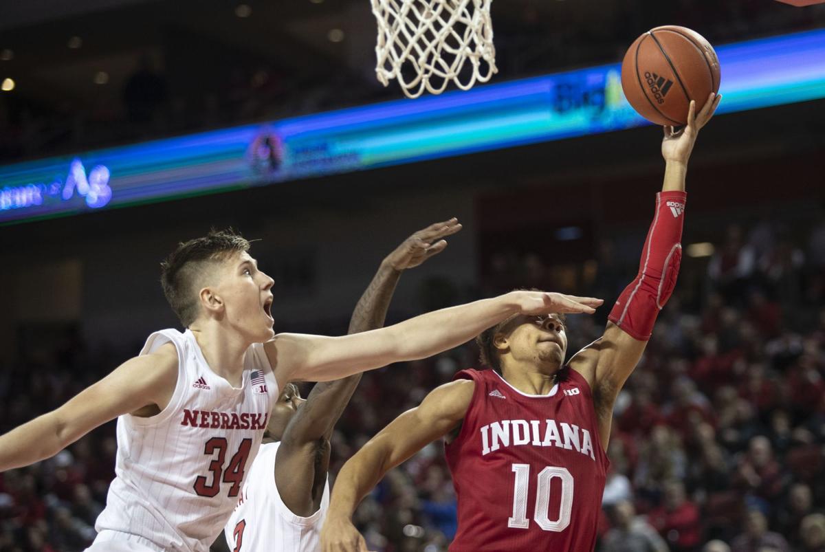 In Topsy Turvy Game Indiana Hands Nebraska Basketball Its Third