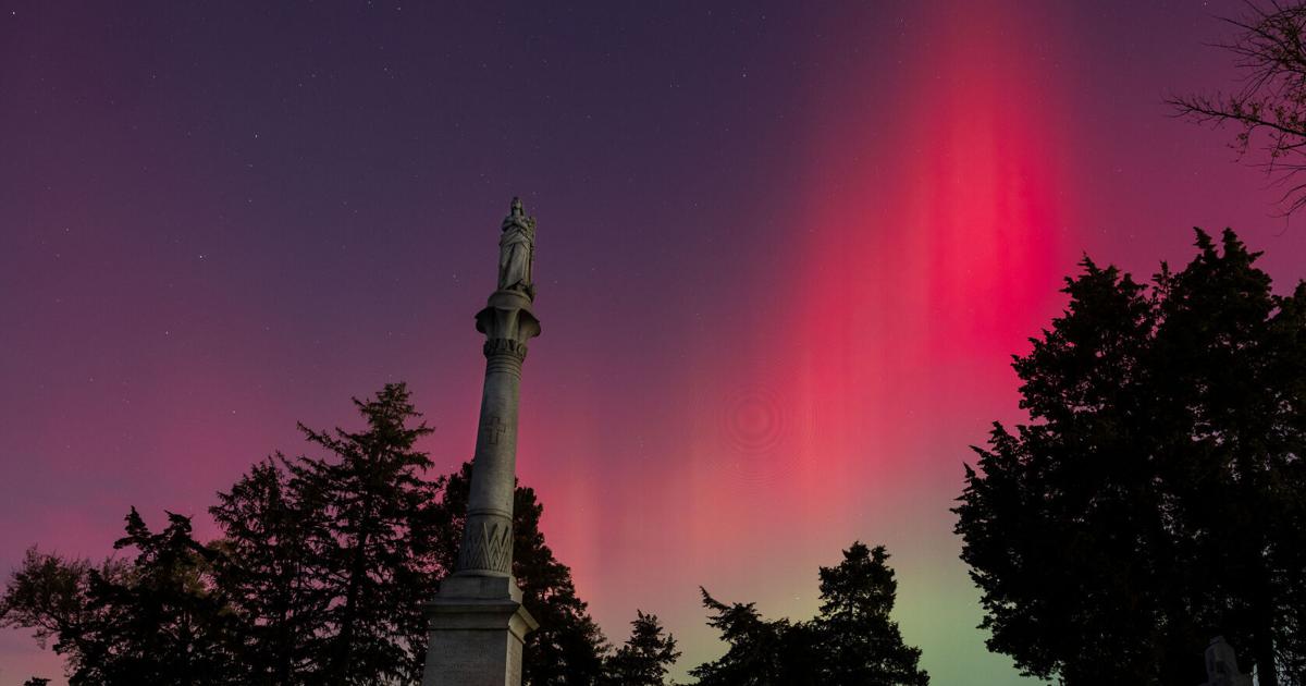 Sun storm led to fantastic Northern Lights display above Nebraska ...