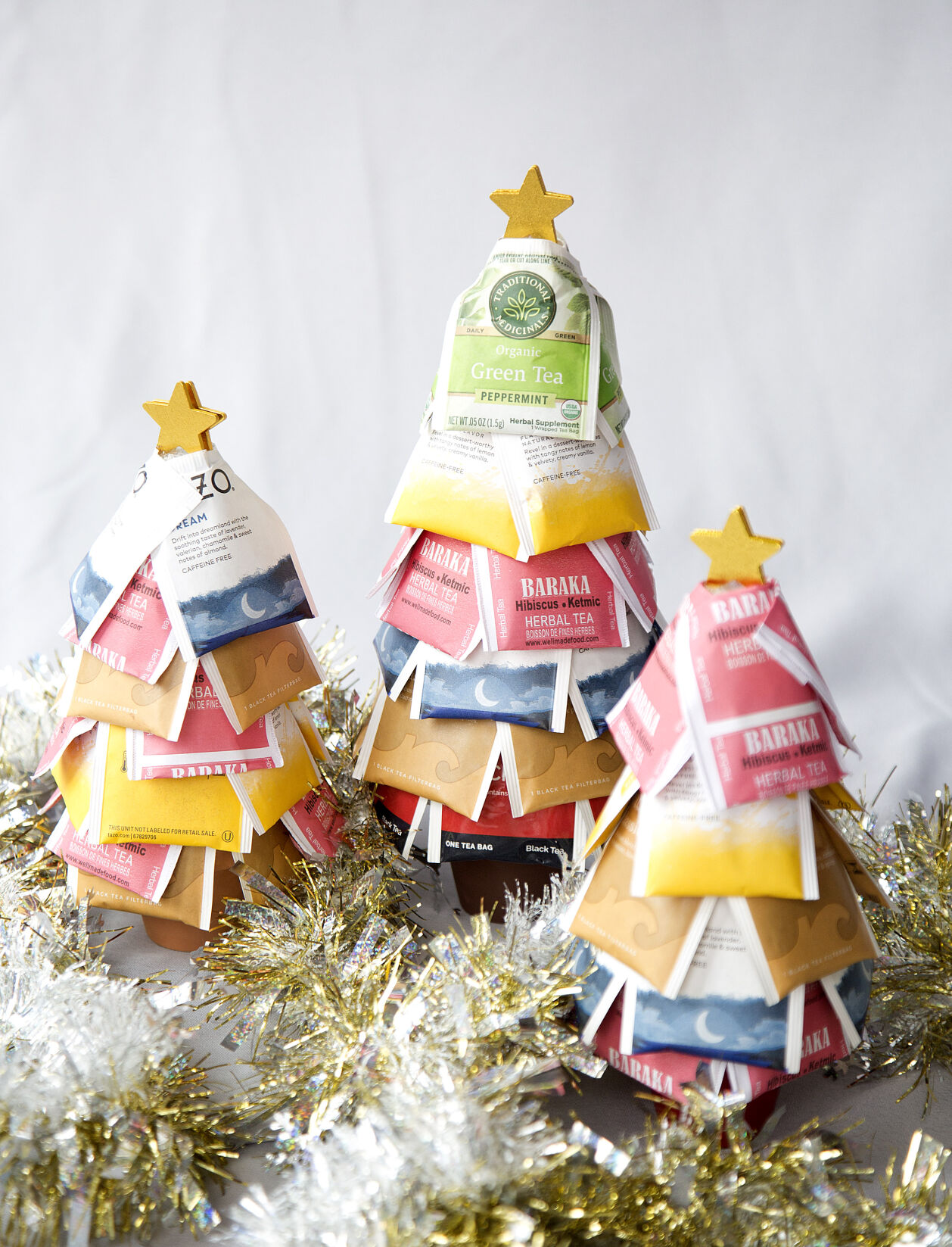 Tea bag best sale christmas tree