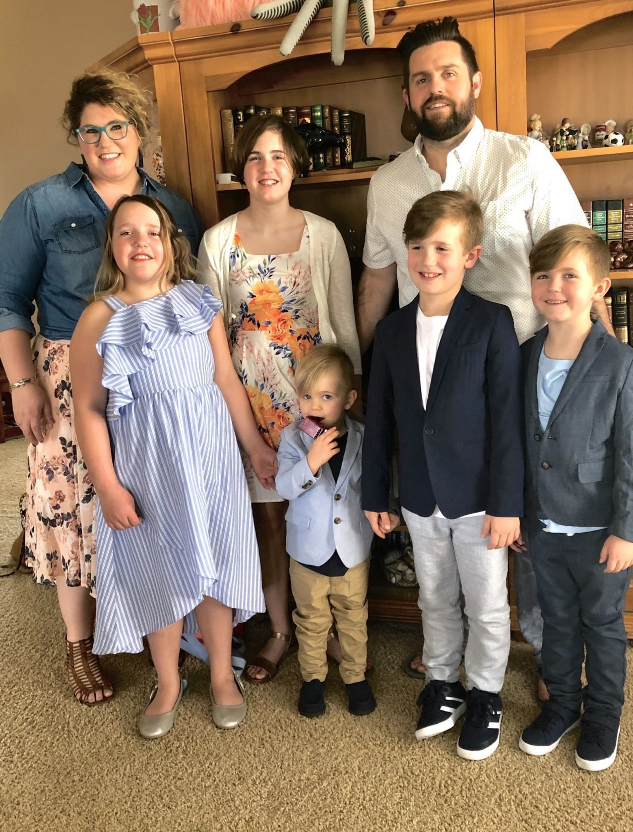 kids dressed