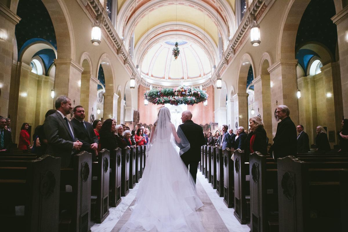 Mary and Connor: Visions of wedding guests danced in their ...
