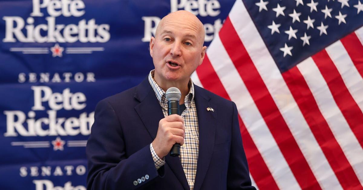 Pete Ricketts hat im Senatswahlkampf in Nebraska 871.000 Dollar für ...