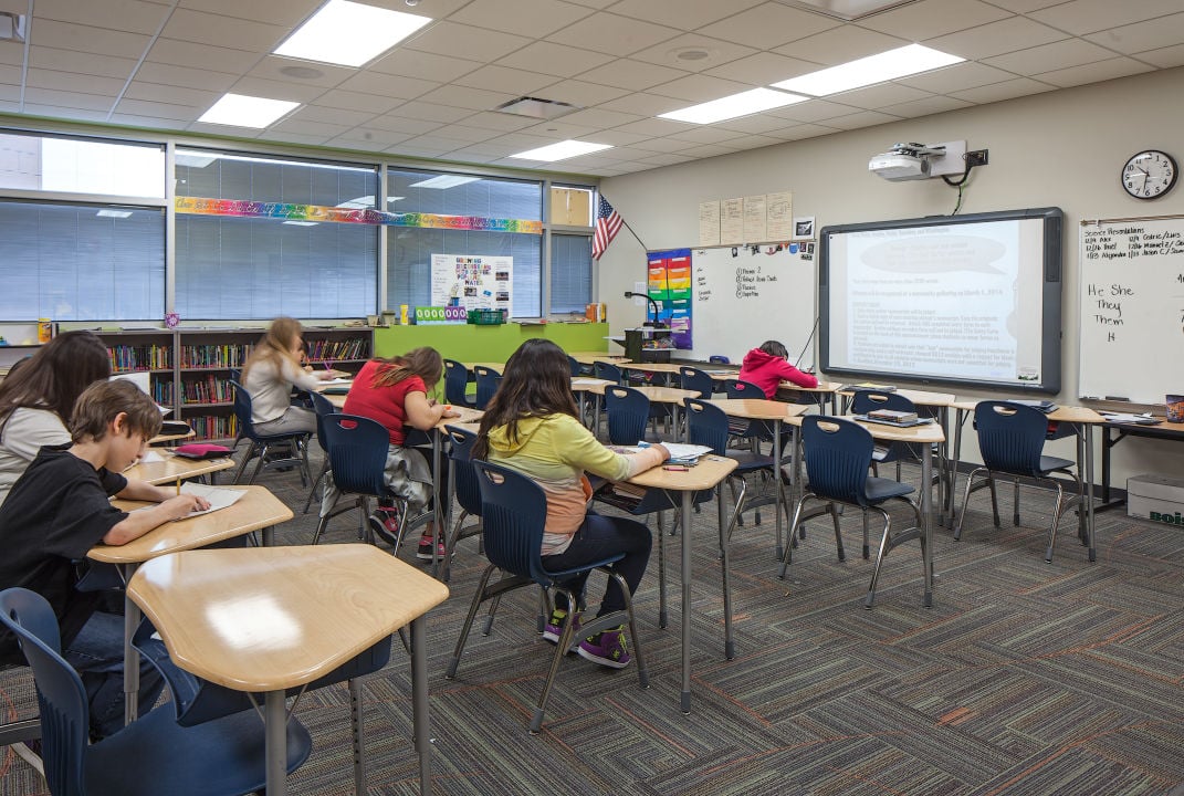 Take a peek inside the schools of tomorrow Studentcentered classrooms, movable walls, more