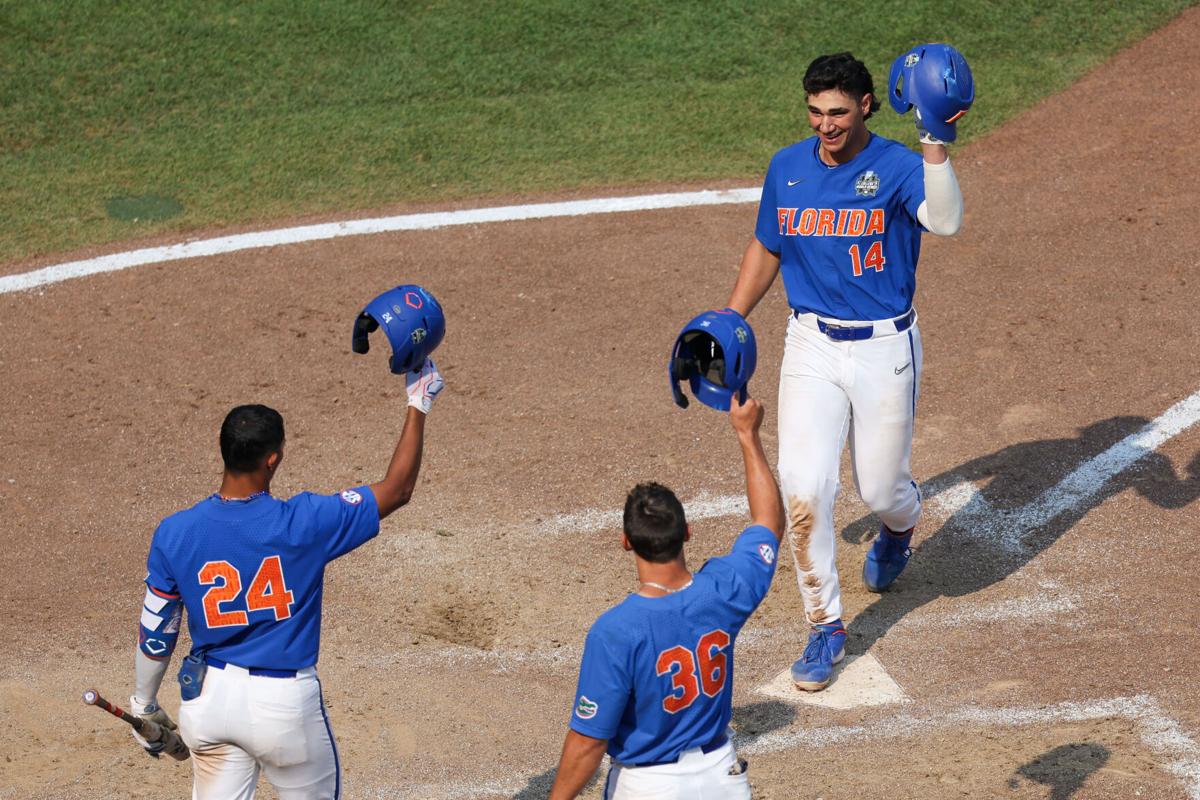 Florida baseball team sets CWS record with 24 runs