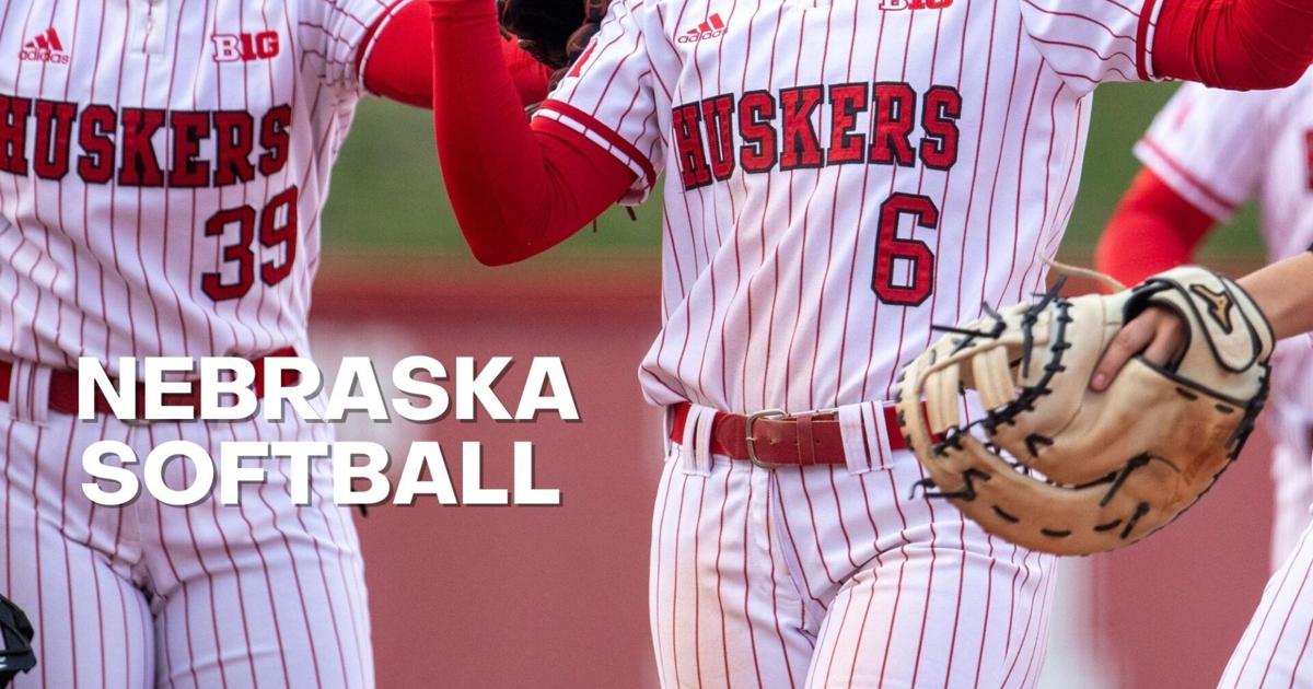Nebraska softball goes up big after Iowa's 1 hit, 1 score in first game of ...