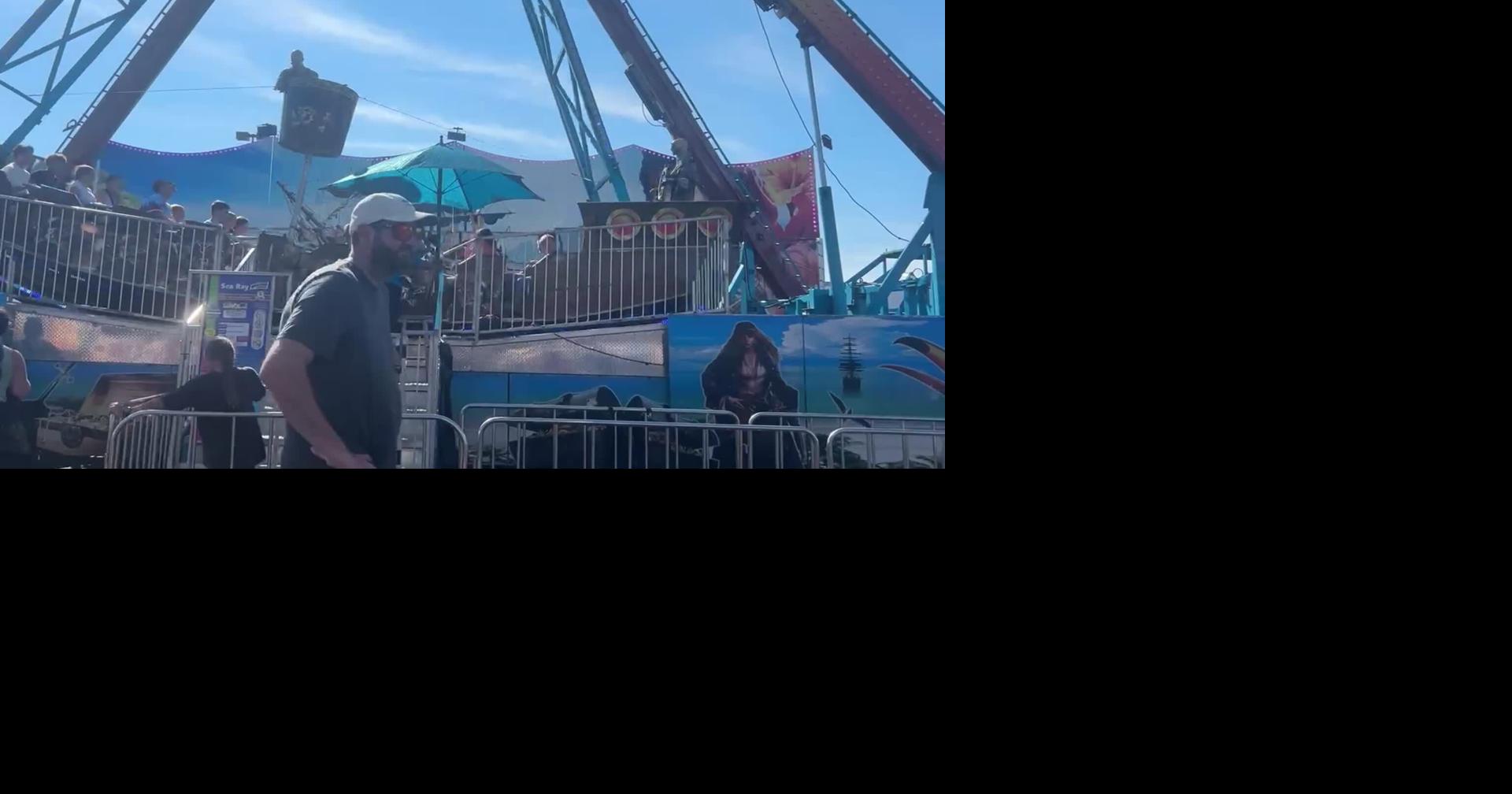 Nebraska State Fair midway thrills