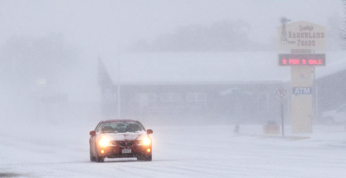 Blizzard shuts down Interstates in western Nebraska; hail, strong winds in southeast Weather