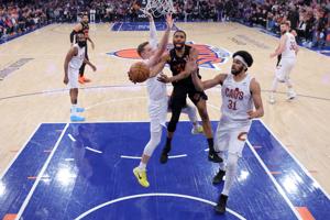 BASKETBALL-NBA-NYK-CLE/