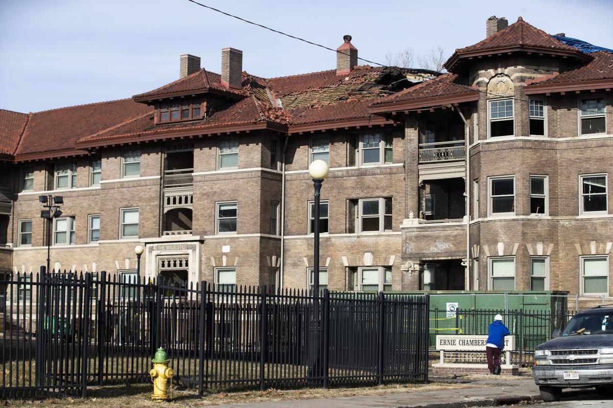 #39 Starting over #39 : Residents move out clean up after fire at Omaha #39 s