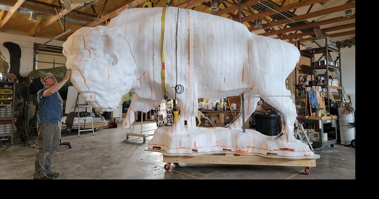 Three huge bronze bison will stop in Lincoln on the way to Washington, D.C ...