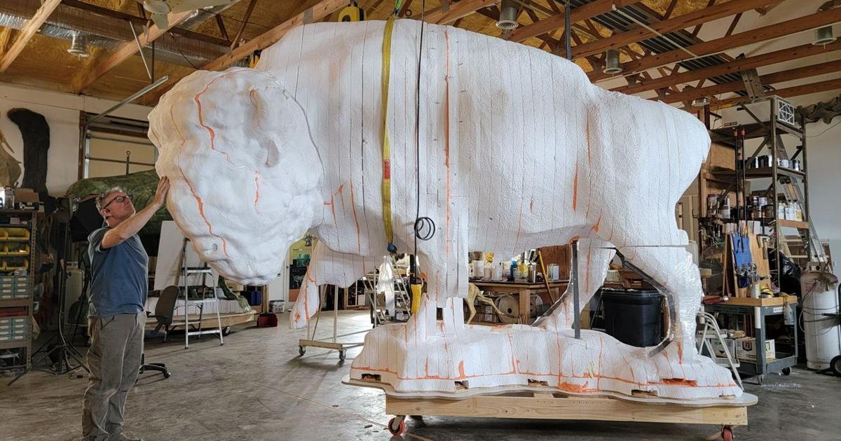 Three huge bronze bison will stop in Lincoln on the way to Washington, D.C ...