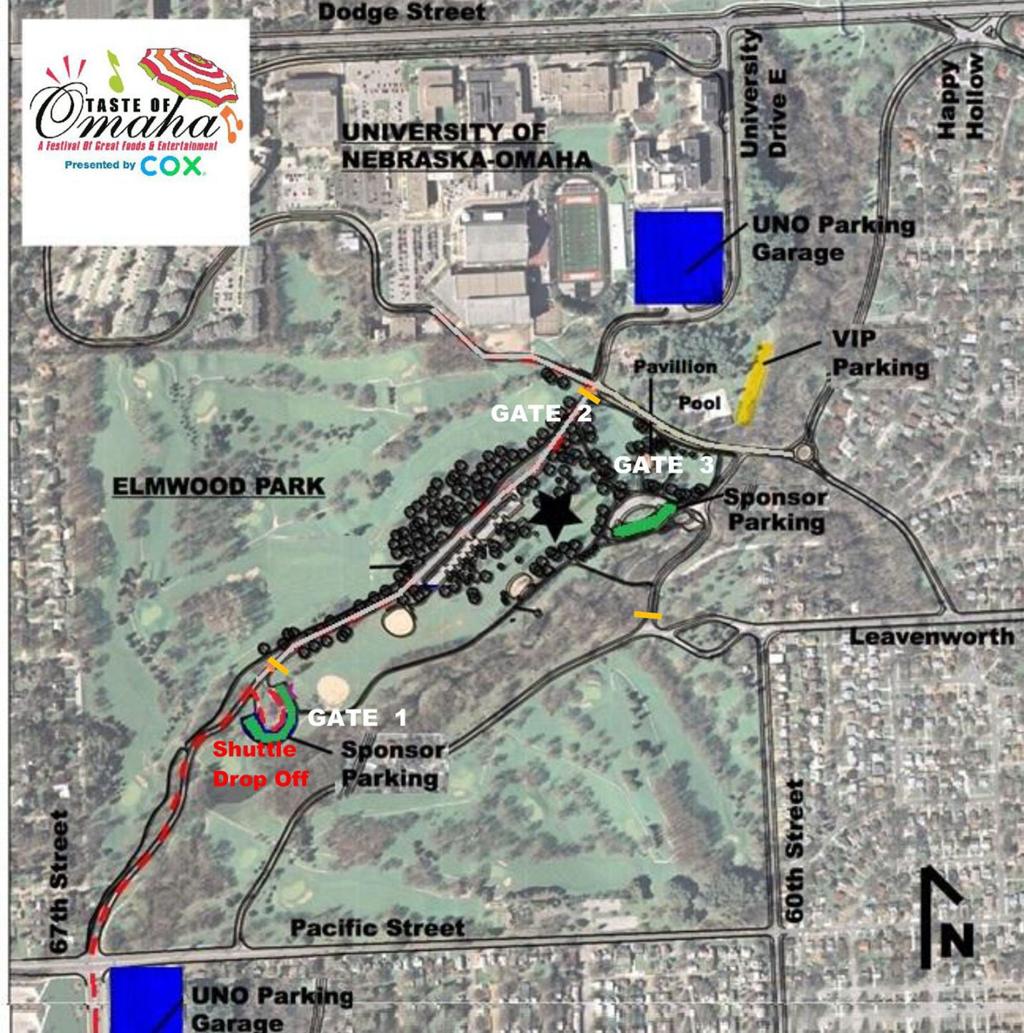 Elmwood Park Omaha Map Taste Of Omaha Likely Headed To Elmwood Park With Riverfront Parks Under  Construction | Omaha Dines | Omaha.com