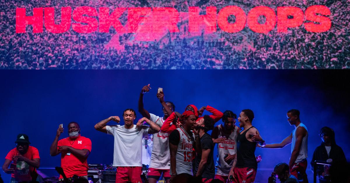Photos: Husker Hoops opening night with rapper G Herbo