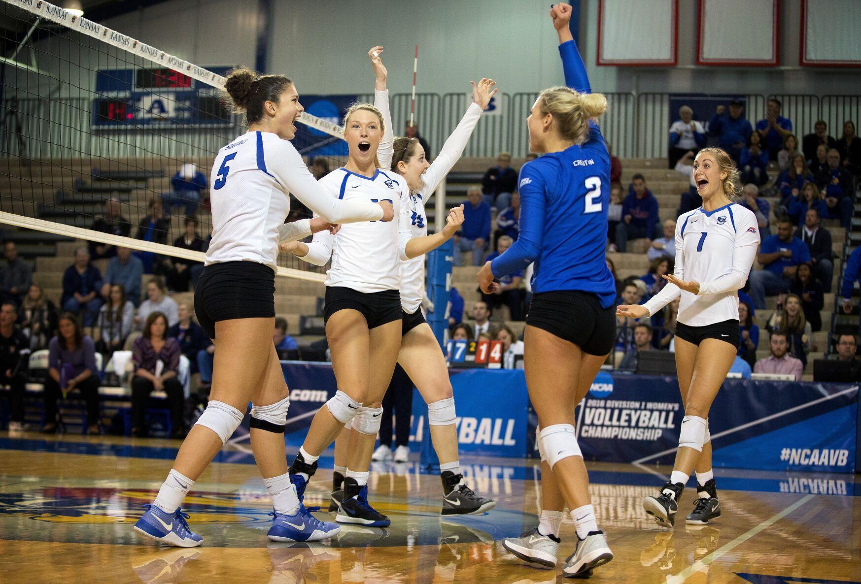 Talented freshmen pushing Creighton volleyball's veterans for playing time