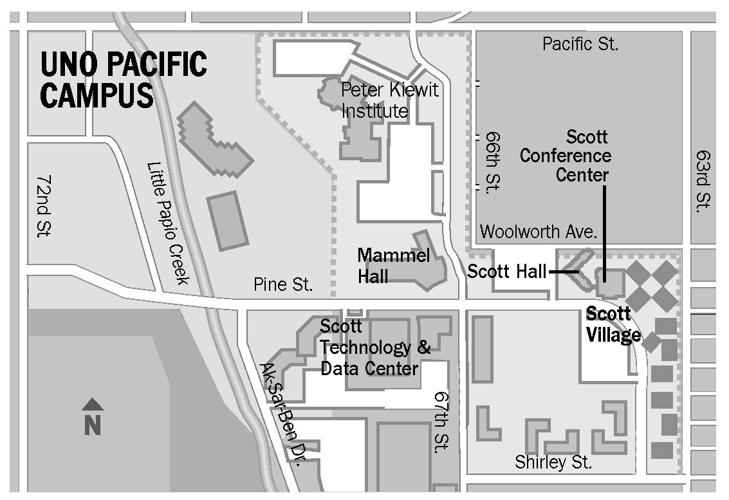 Uno Scott Campus Map Benefactor's Name May Soon Grace Uno Campus | Articles | Omaha.com
