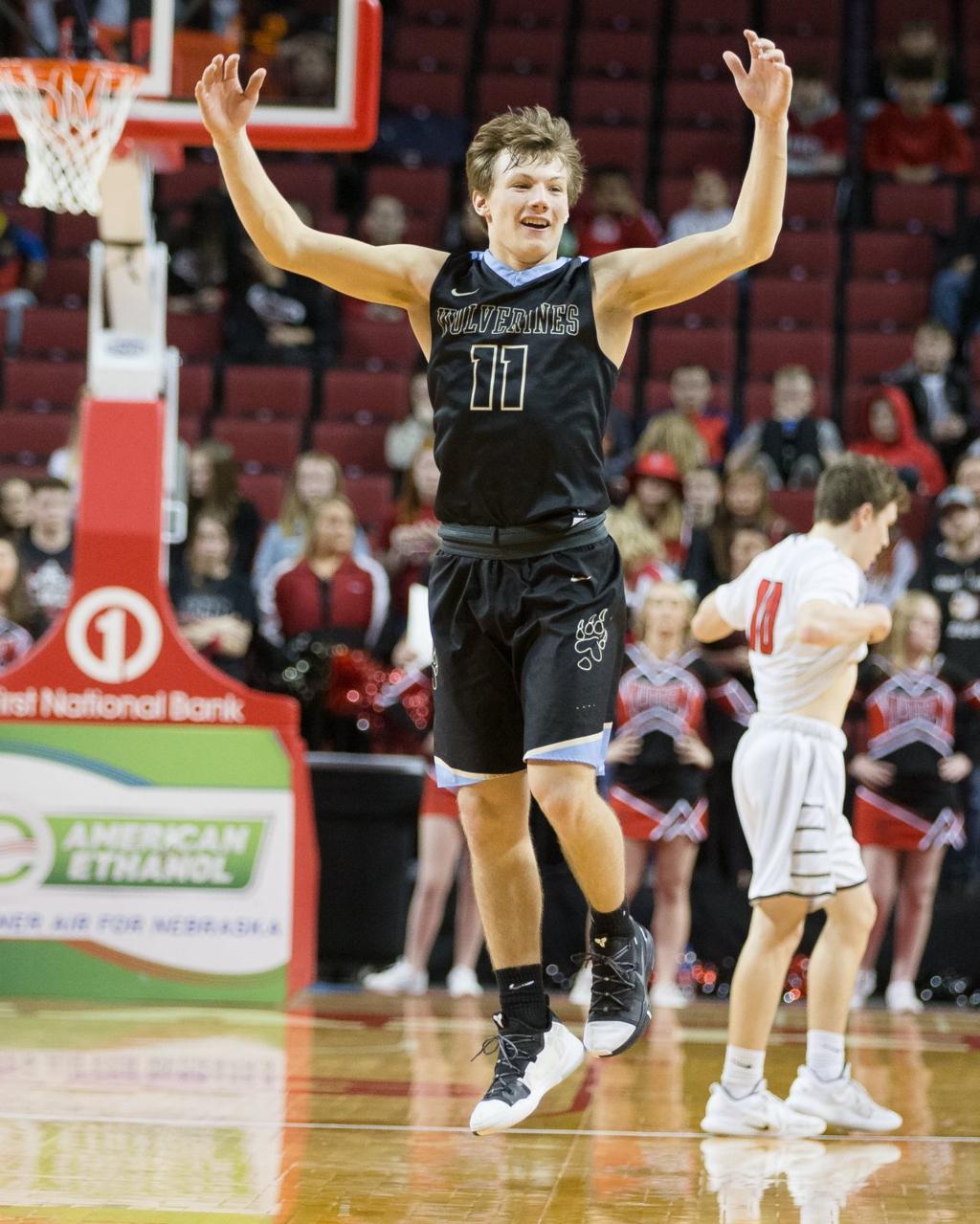 Class D 2 Johnson Brock Completes A Football Basketball State