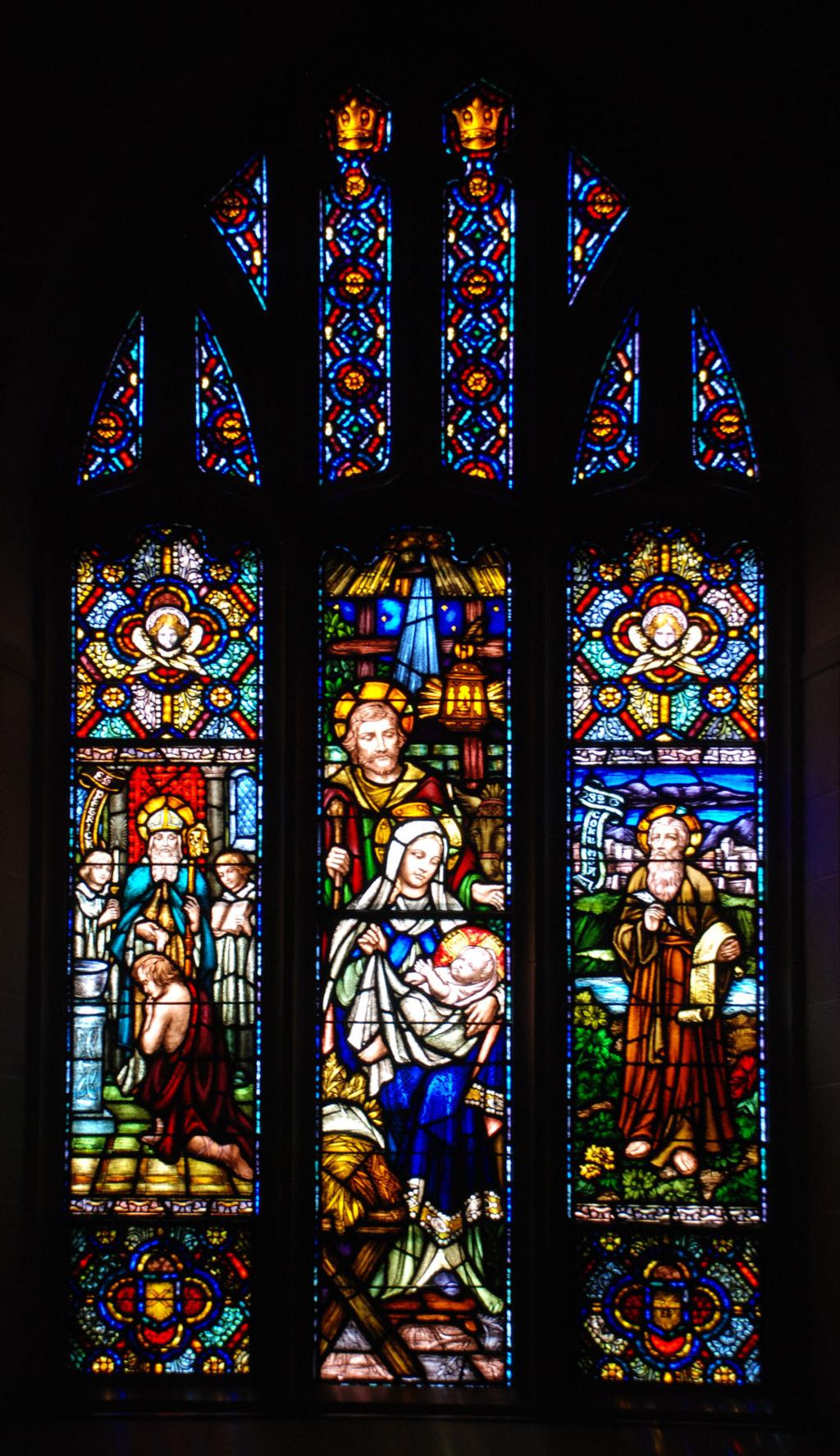 Christ S Birth Celebrated In Stained Glass Special Sections