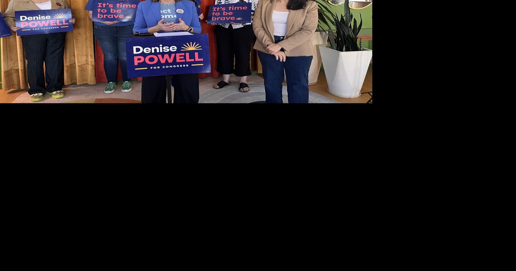 EMILY’s List president campaigns with Denise Powell ahead of CD2 primary