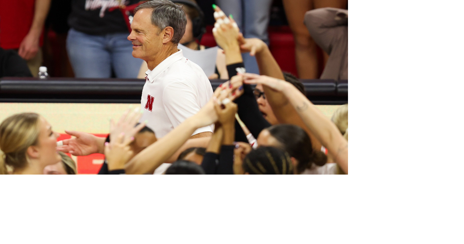 No. 2 Nebraska volleyball defeats UCLA for John Cook’s 700th Husker win