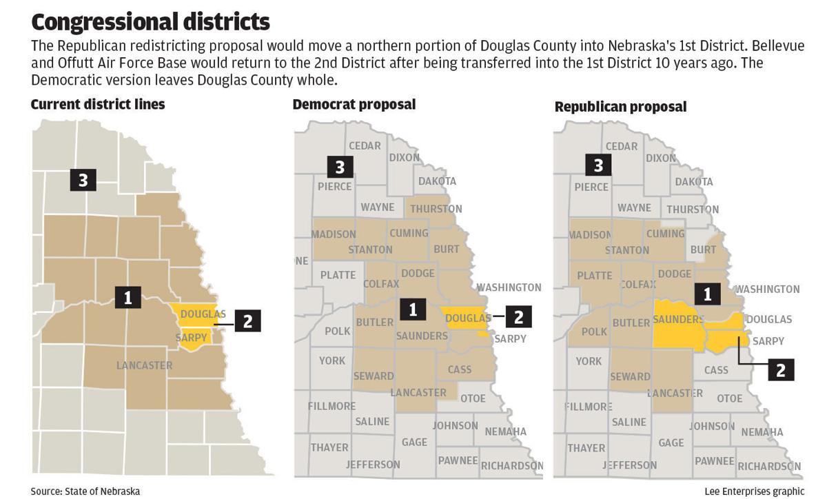 Congressional redistricting maps