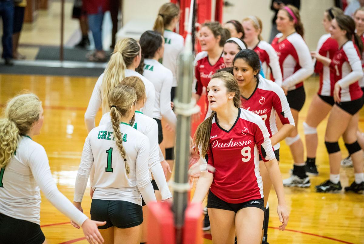 Omaha Duchesne volleyball outlasts Gretna in battle of two of the best