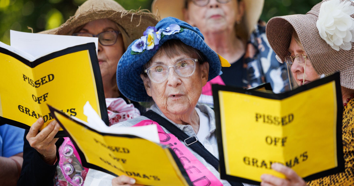 Omaha protesting grannies undeterred after getting kicked out of Nebraska ...