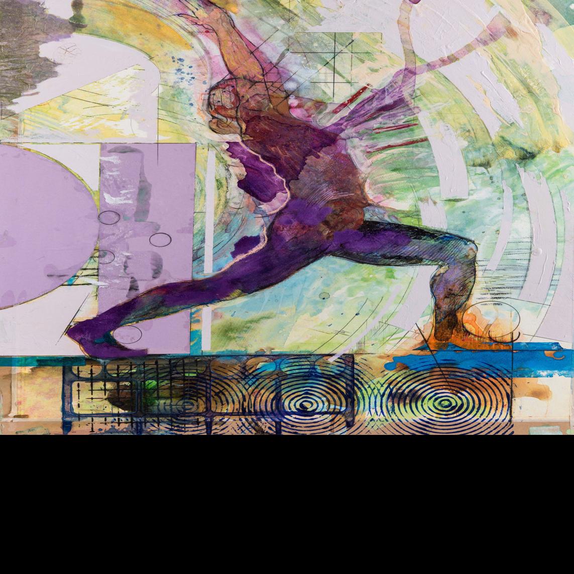 Art Notes Artist Turns 48 Yoga Postures Into 48 Paintings Go