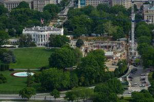 Trump undertakes sweeping makeover of White House and Washington