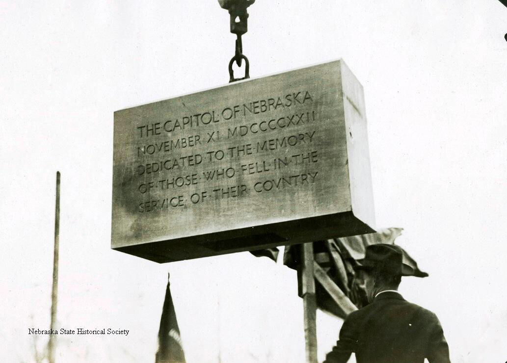 State Capitol cornerstone