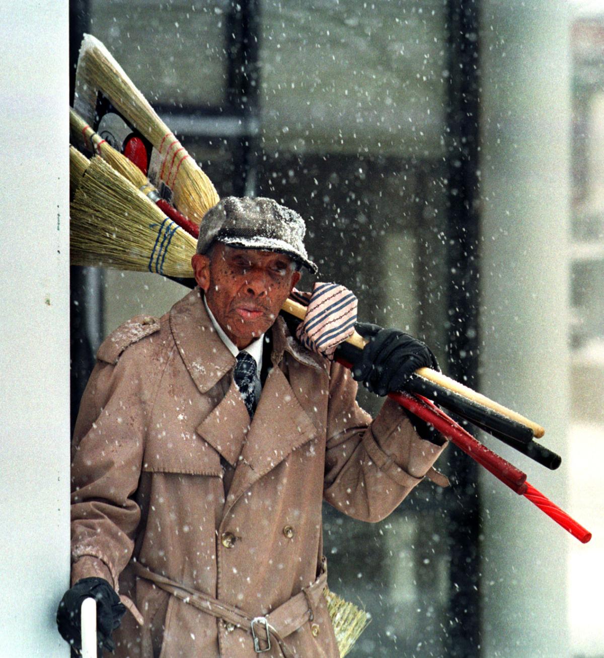 Honoring the Broom Man Sculptor aims to create lifesize bronze to Rev