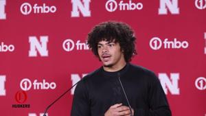 Nebraska's Mekhi Nelson full press conference from Aug. 25, 2026