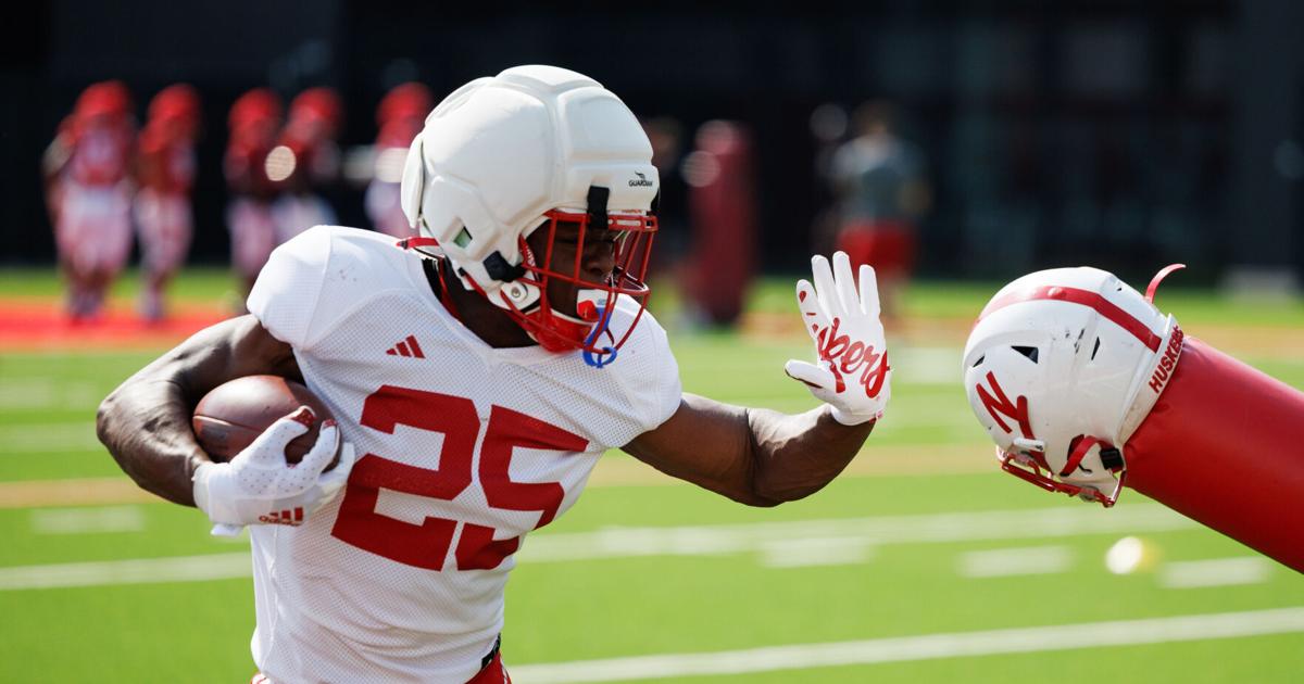 Nebraskas Freshman-Runningback Jamal Rule genießt inmitten des ...