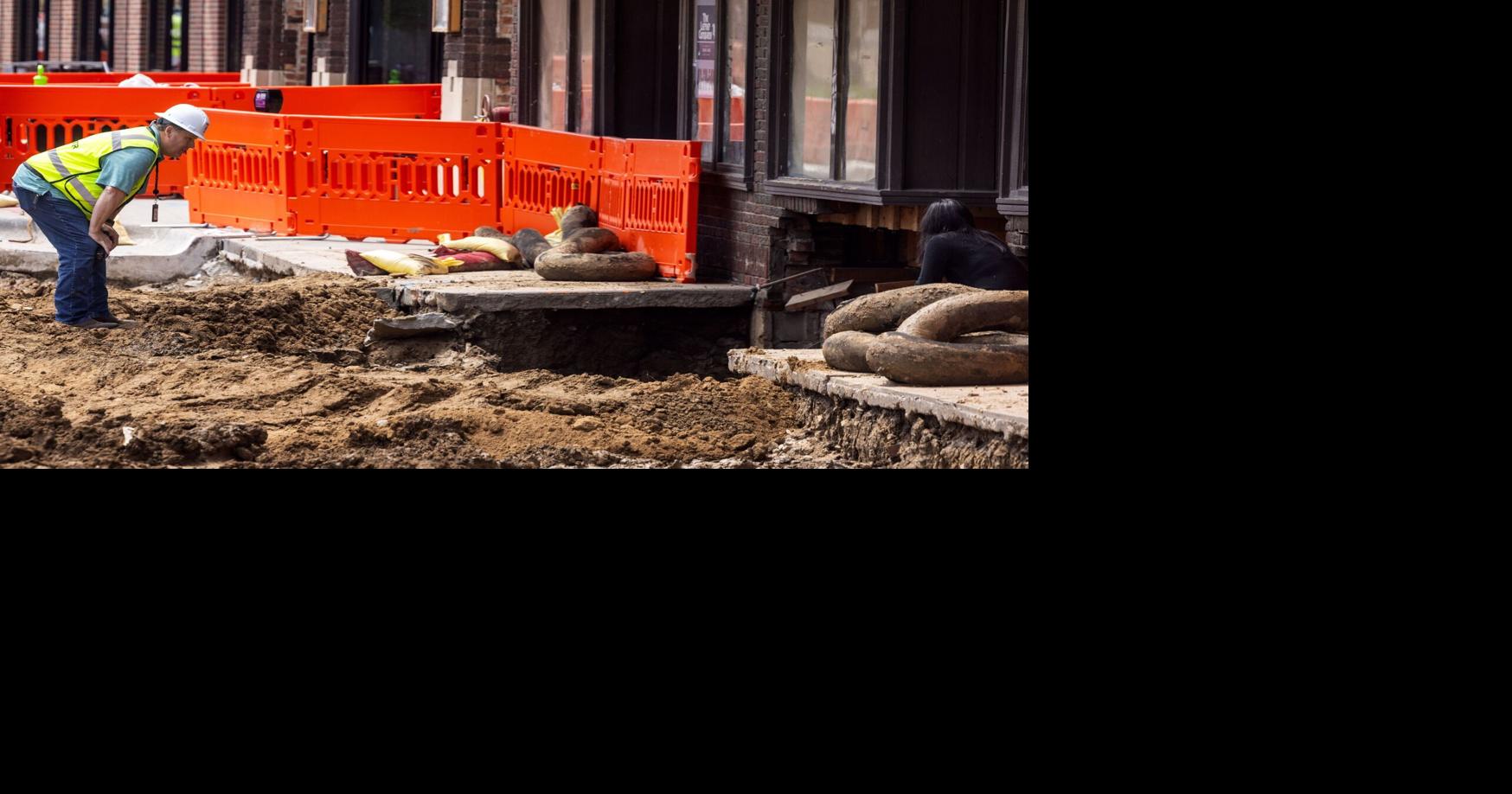 Streetcar-building Omaha says it's working toward solution after Blackstone wall collapse