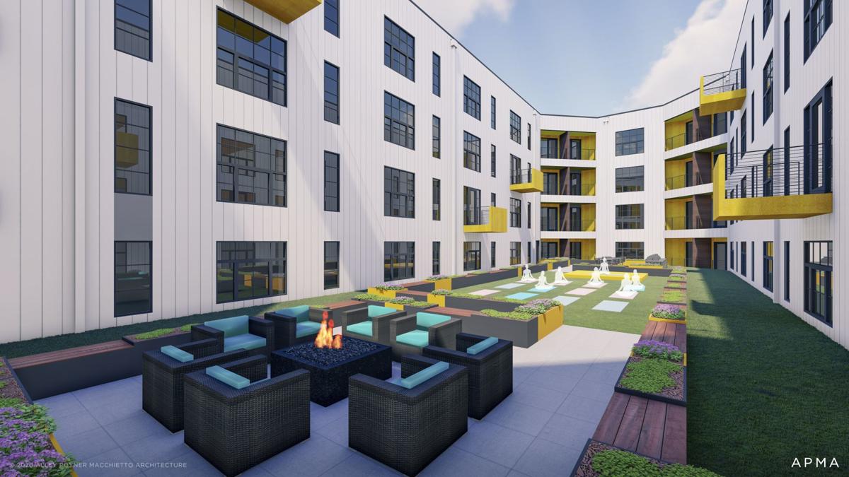30 Million Apartment Complex Will Join Millwork Commons District In North Downtown Omaha Money Omaha Com Hyatt place omaha downtown old market. district in north downtown omaha