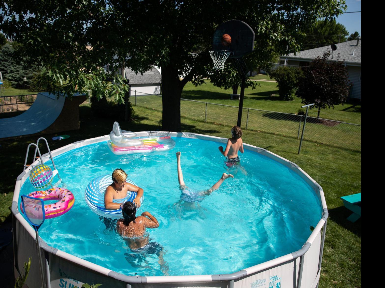 Supply Of Above Ground Pools Is Running Dry As Parents Snap Up