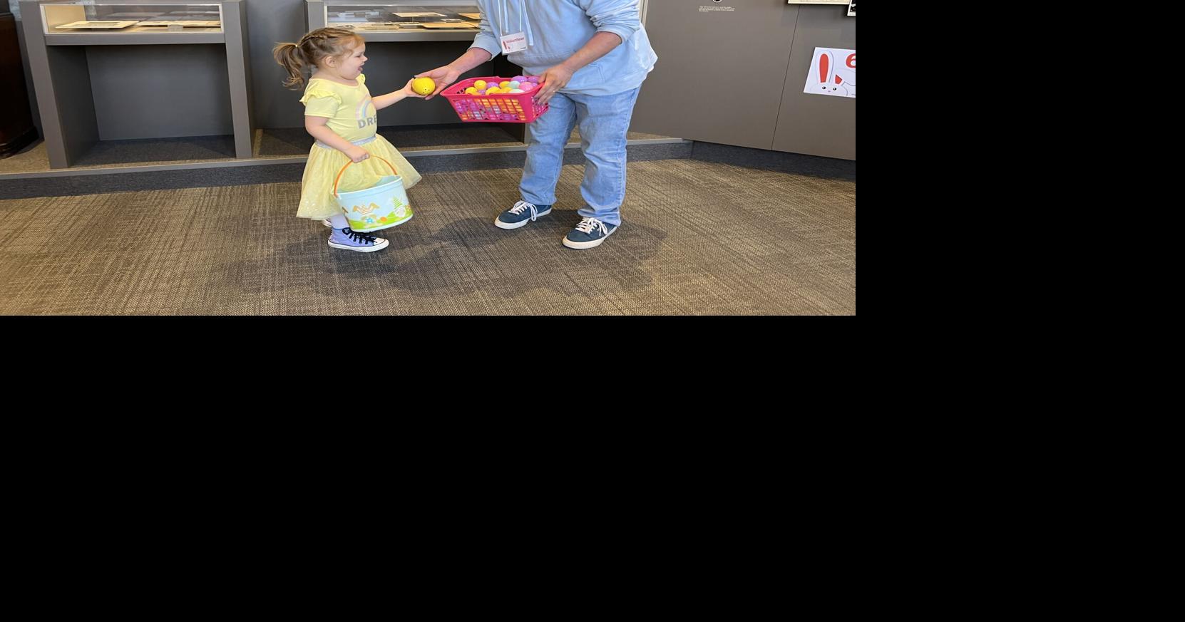 Beeps and peeps Easter hunt for Omaha children with vision loss