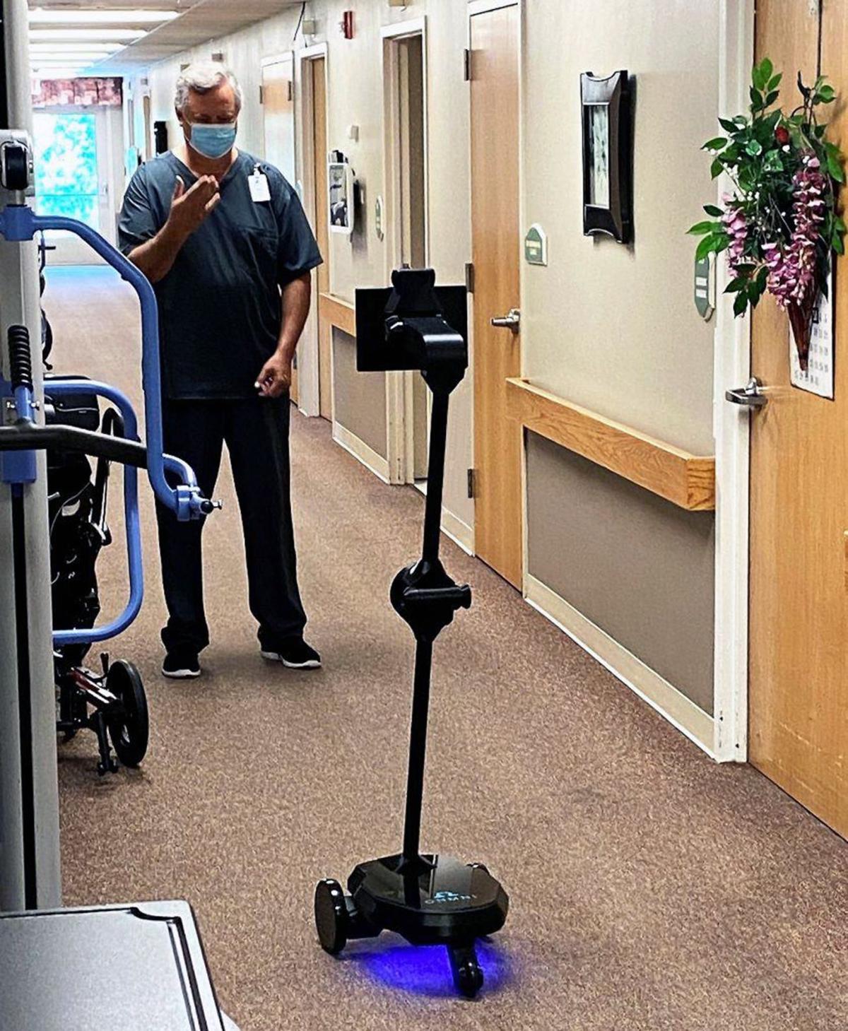 Robot Newest Resident At Azria Health Gretna Gretna Omaha Com