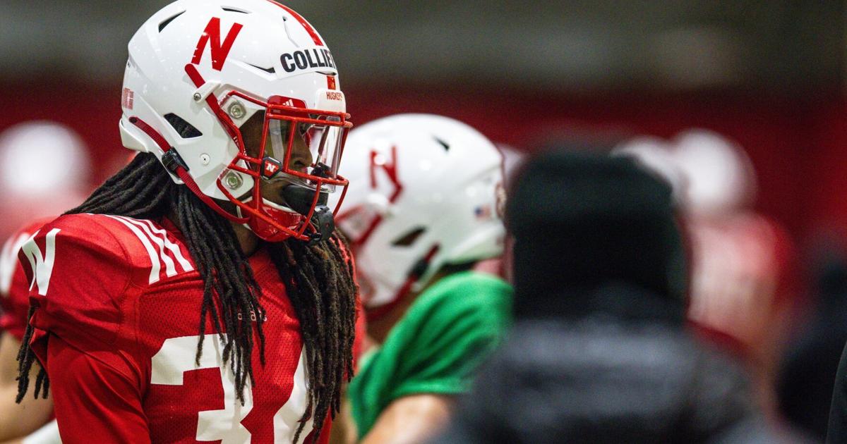 Husker notes: Corey Collier adapting quickly to Nebraska and its new ...