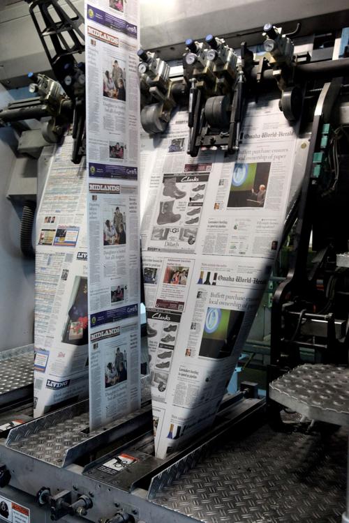 See how a newspaper is printed