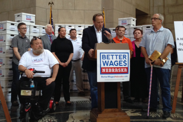 Petition drive to raise Nebraska's minimum wage has more than 130,000  signatures