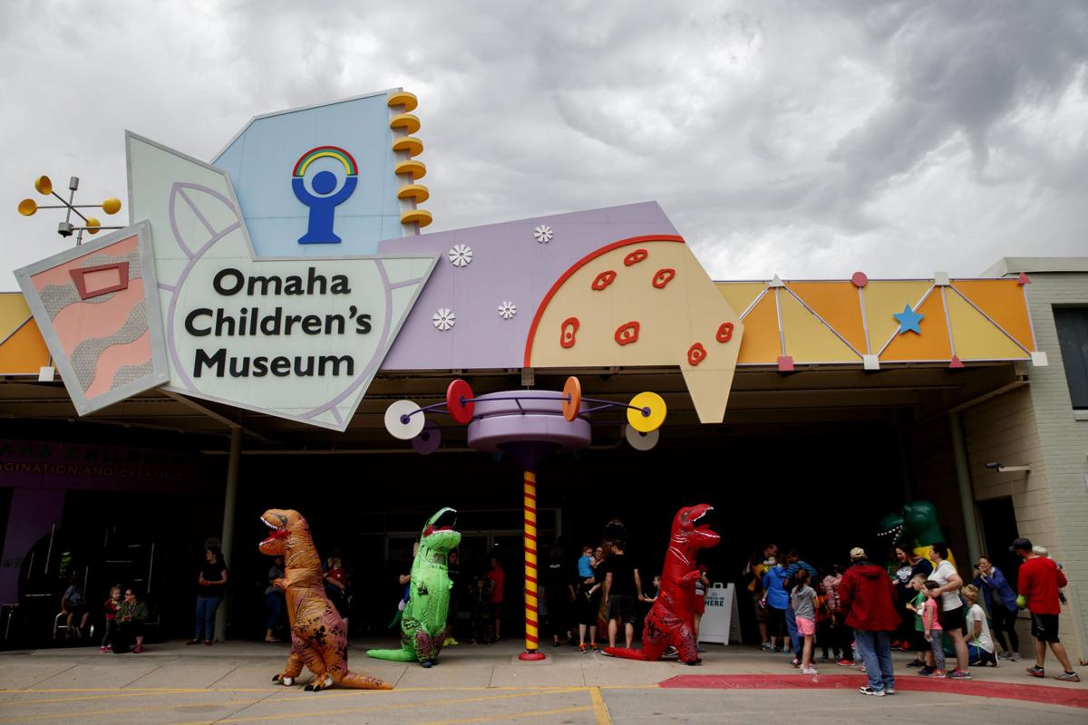 Photos Dinosaur Safari exhibit at Omaha Children's Museum